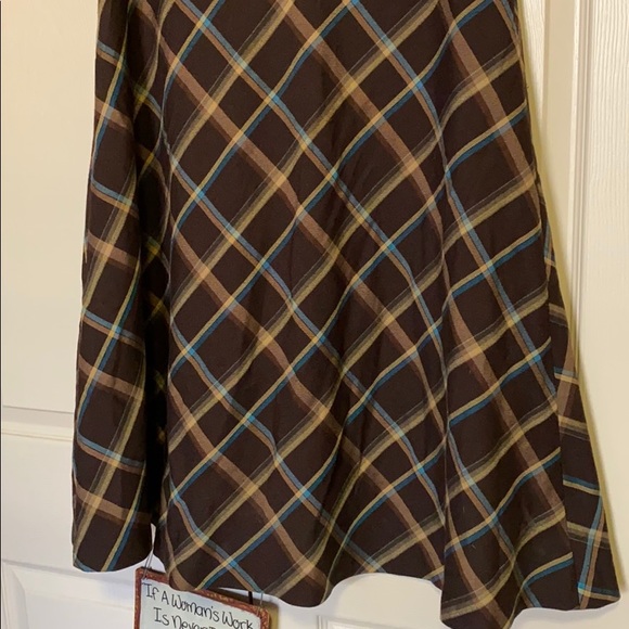 east5th Plaid Midi Skirt - Picture 3 of 7